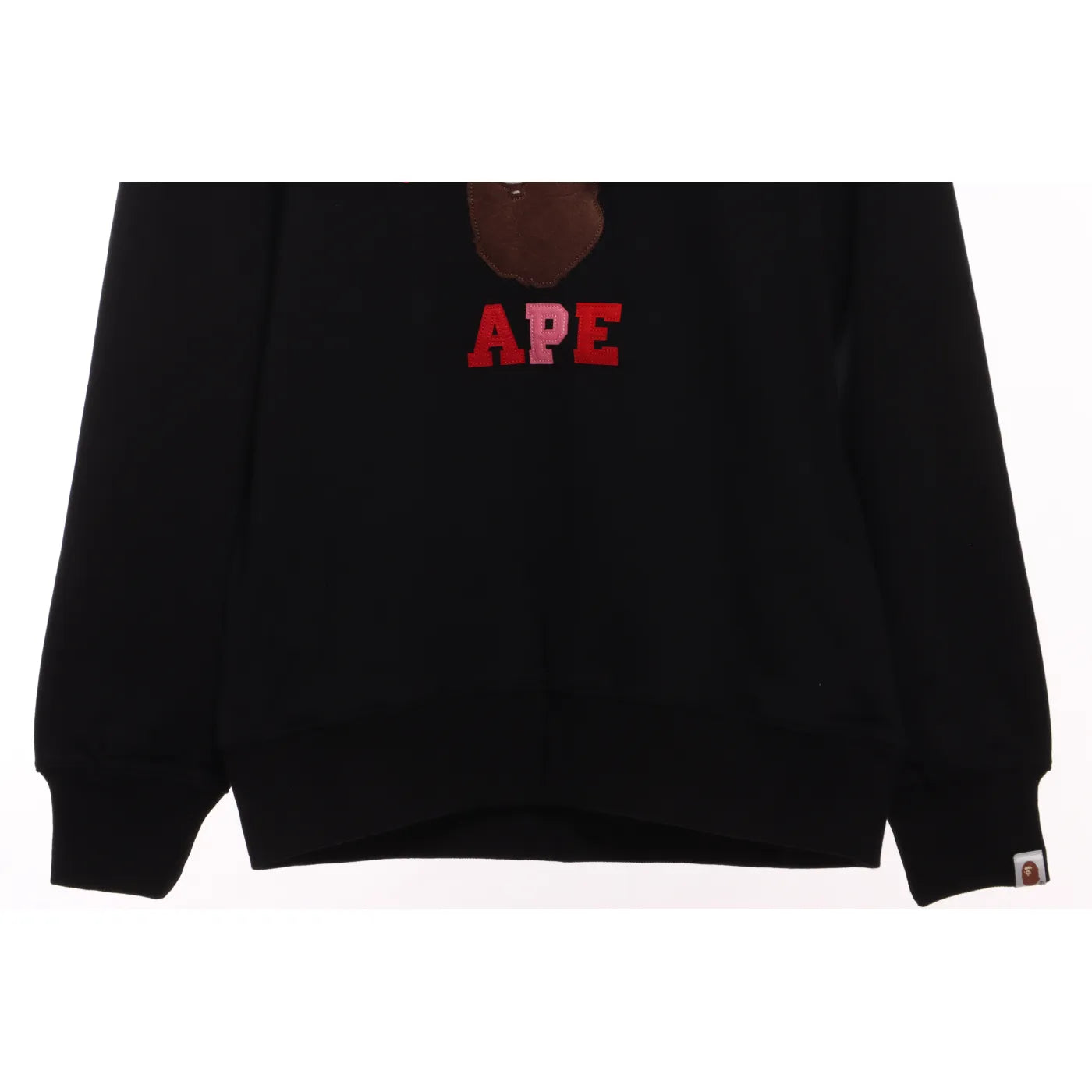 BAPE ape head colorful letter print