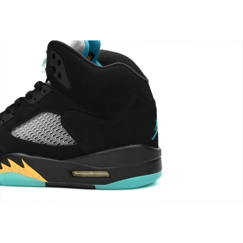 Air Jordan 5 Noir/Aquatone/Taxe