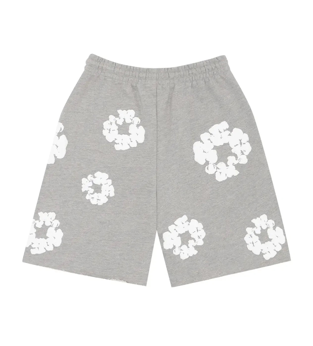 DENIM TEARS COTTON WREATH SHORTS GREY
