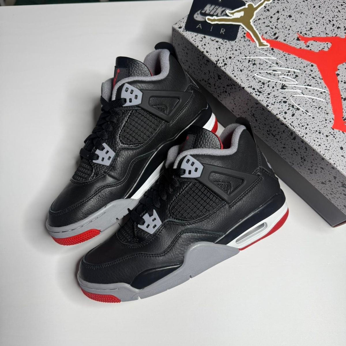 Air Jordan 4 Bred Reimagined
