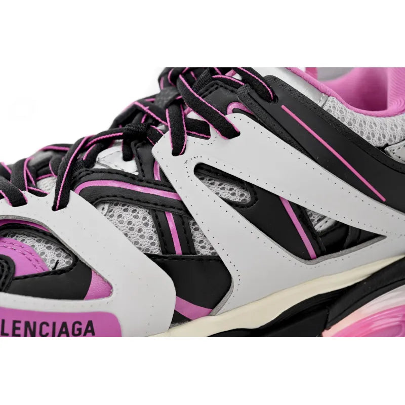 Balenciaga Track Led Black And White Powde