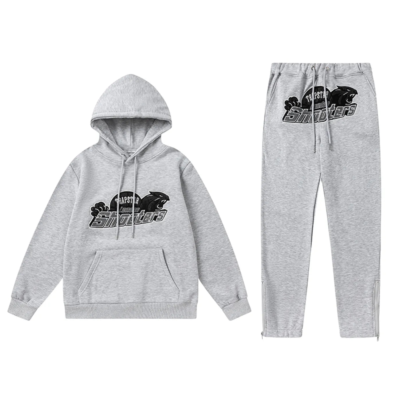 Trapstar Hoodie Tracksuit grey