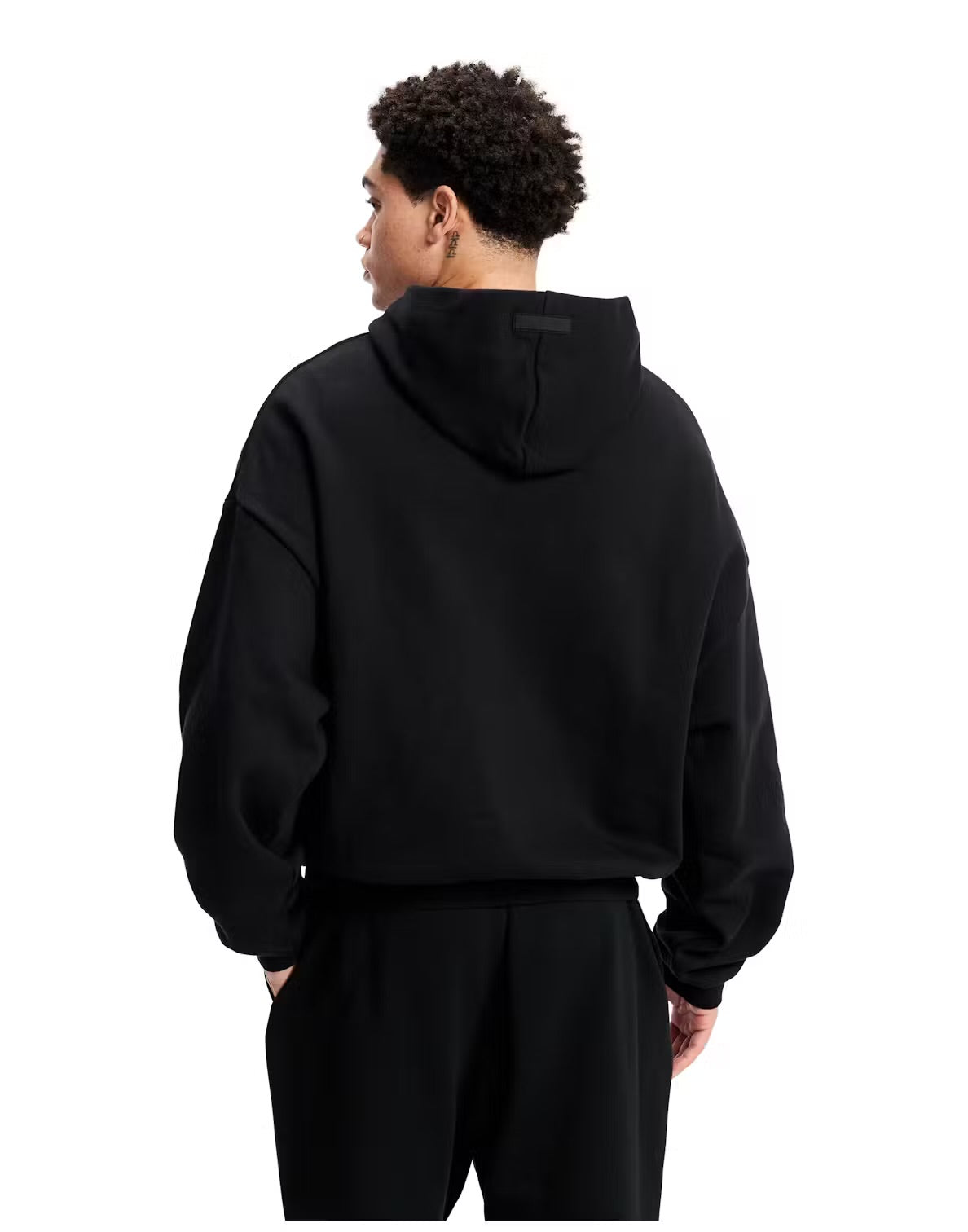 Fear of God Essentials Hoodie Jet black