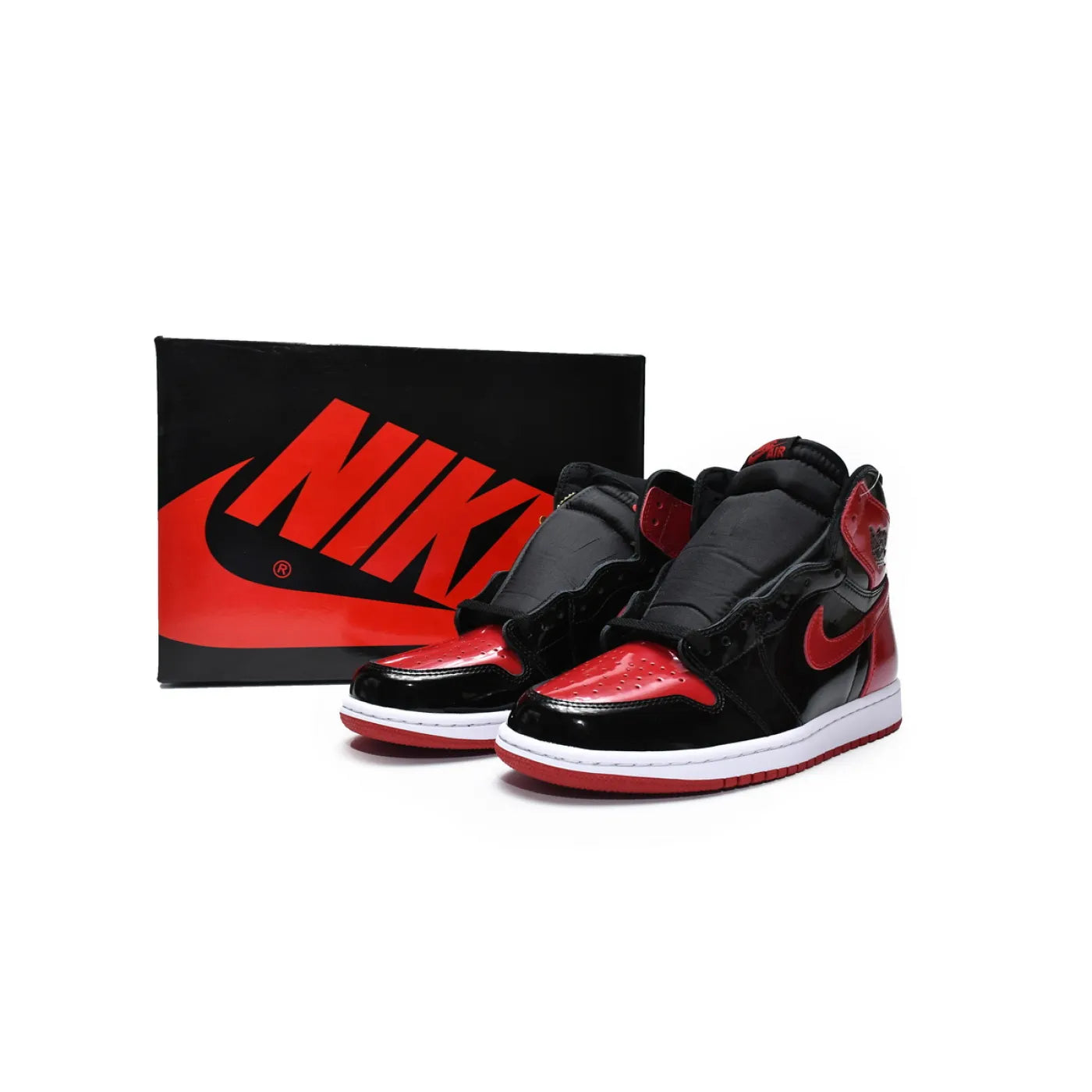 Air Jordan 1 High OG Bred Patent