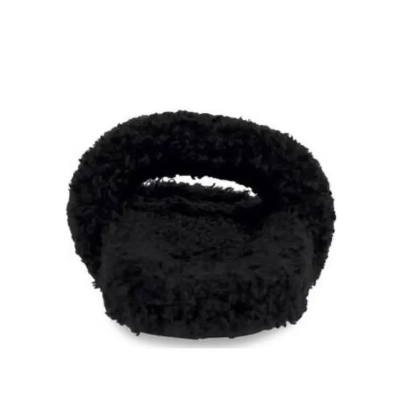 Balenciaga Furry Slide Black