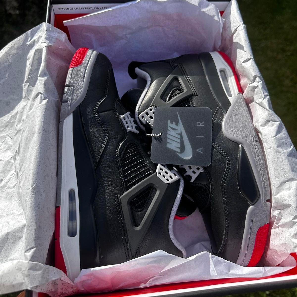 Air Jordan 4 Bred Reimagined