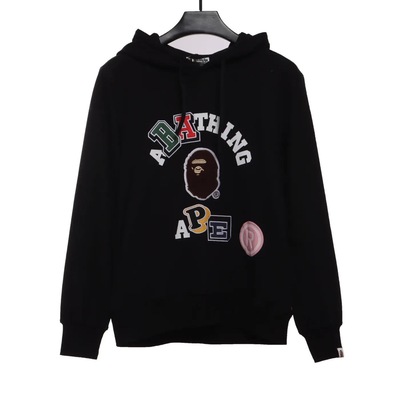 BAPE ape head hoodie Black