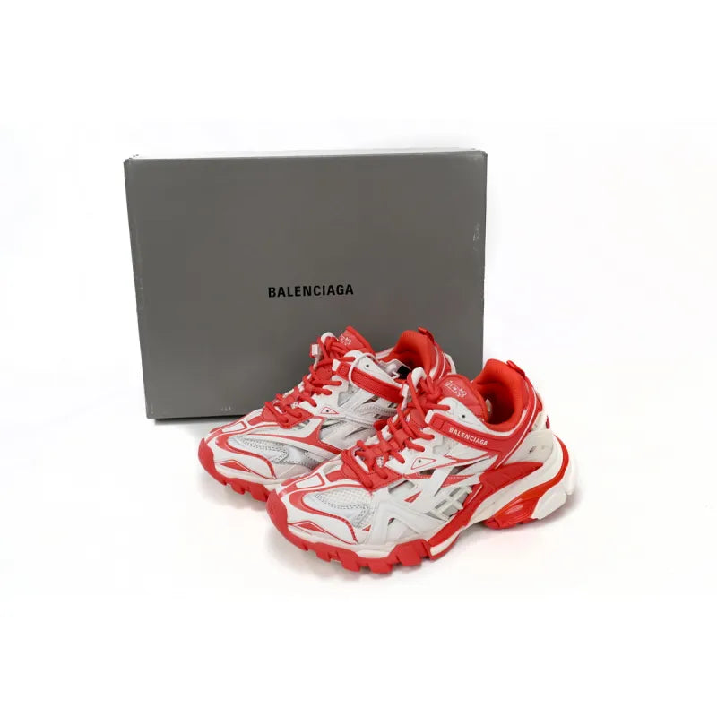 Balenciaga Track 2 Sneaker Military Black White Red