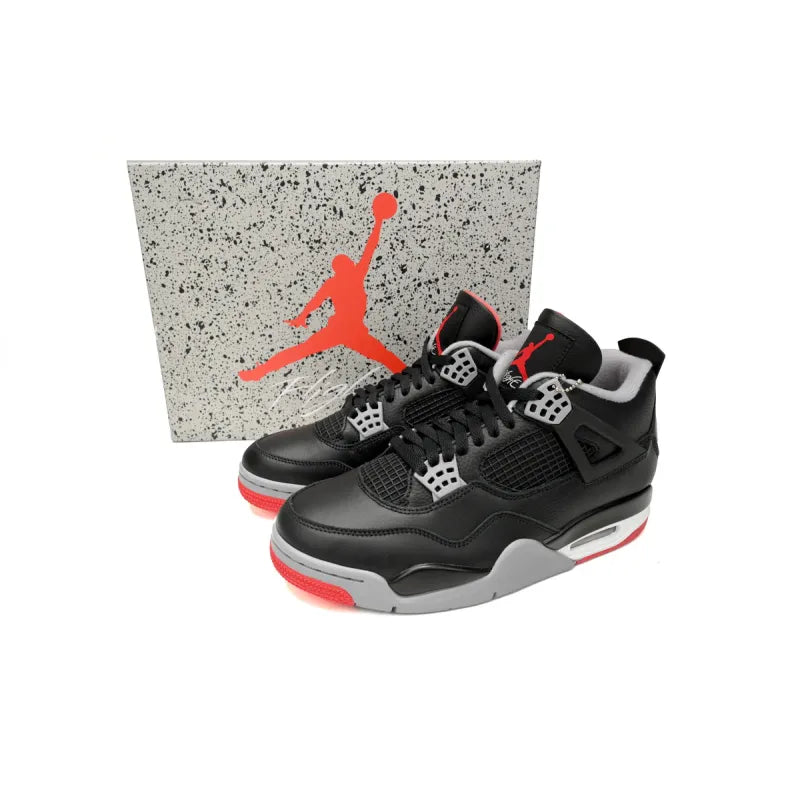 Air Jordan 4 Bred Reimagined