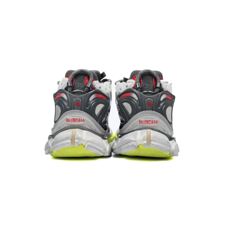 Balenciaga Runner White Black and Red