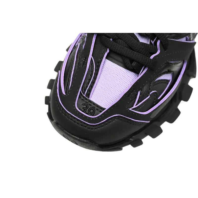 Balenciaga Track Black Rice Black Purple