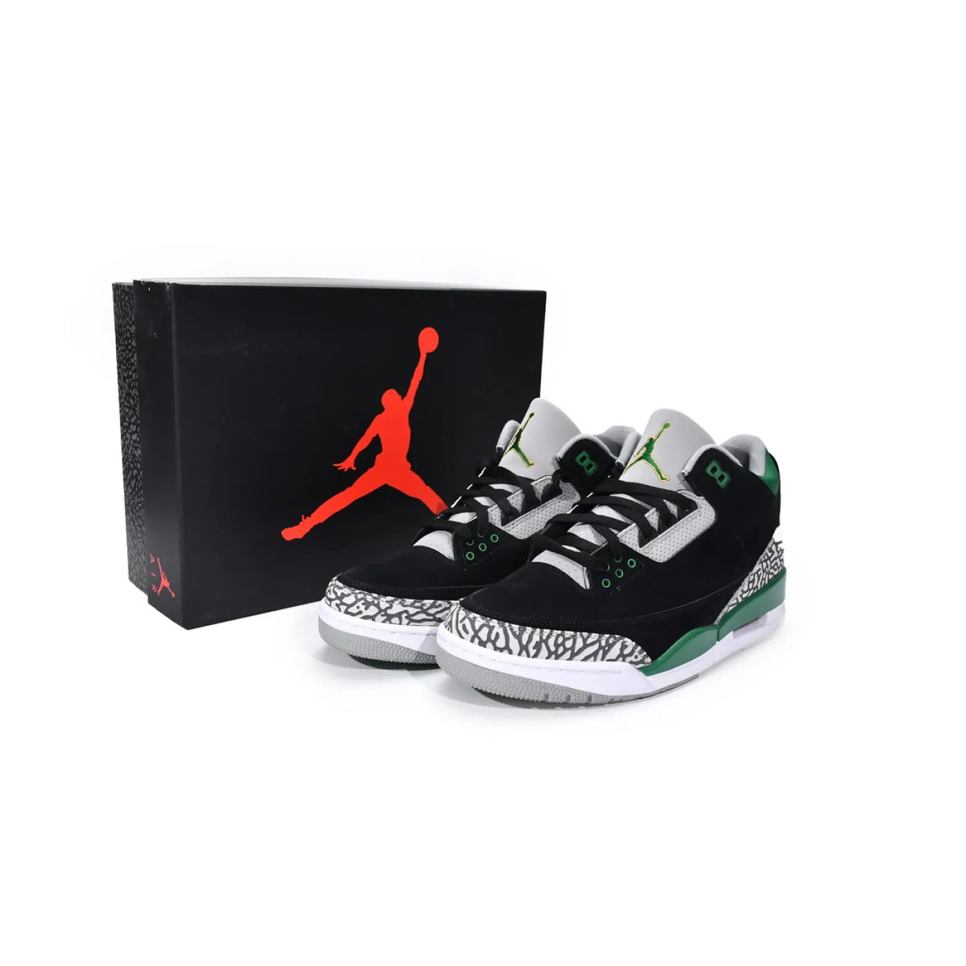 Air Jordan 3 Retro Pine Green