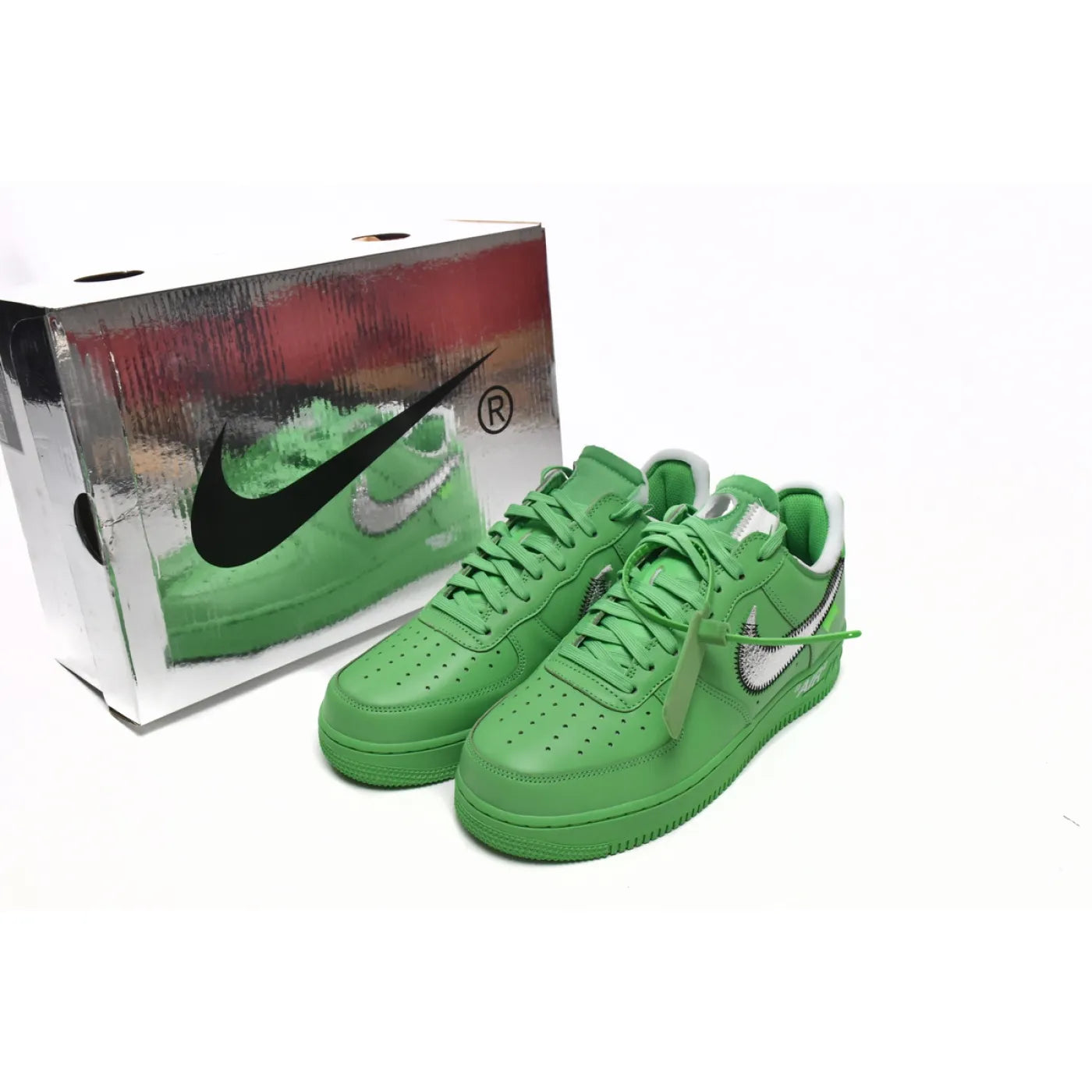 OFF White X Air Force 1 Low Green