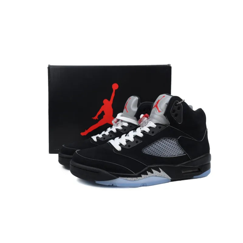 Air Jordan 5 Black Metallic Reimagined