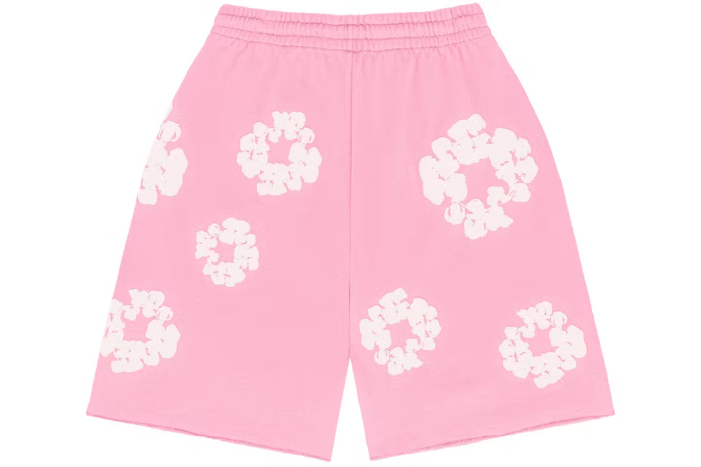 Denim Tears The Cotton Wreath Shorts pink