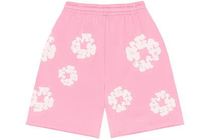 Denim Tears The Cotton Wreath Shorts pink