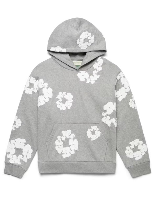 Denim Tears The Cotton Wreath Sweatshirt GREY