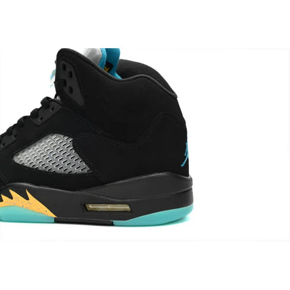 Air Jordan 5 Noir/Aquatone/Taxe