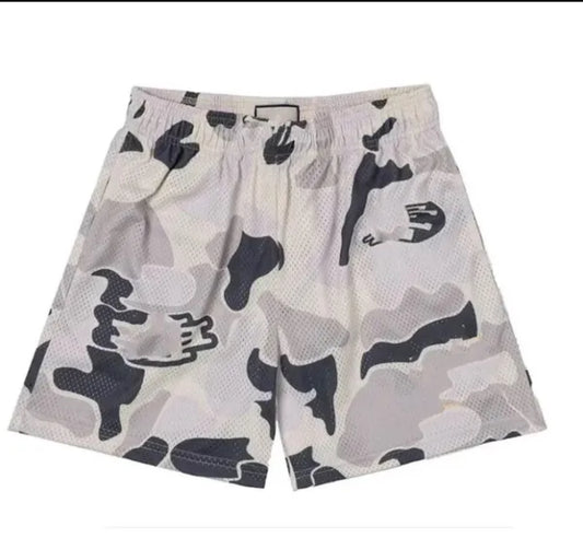 Erica Emanuel beige shorts