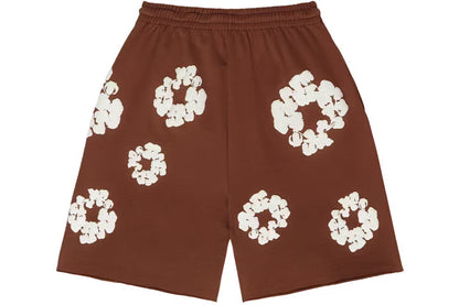 Denim Tears The Cotton Wreath Shorts Brown