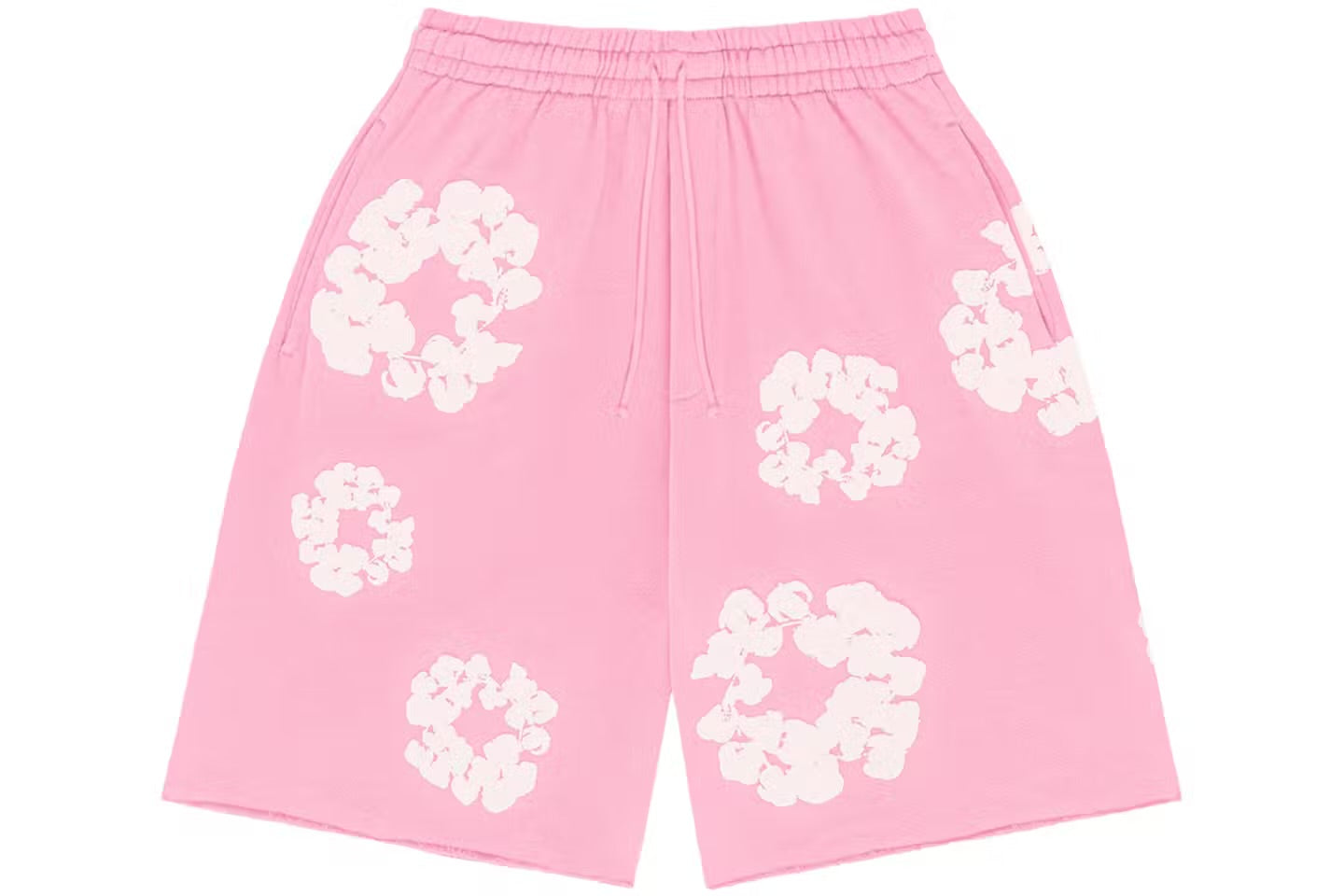 Denim Tears The Cotton Wreath Shorts pink