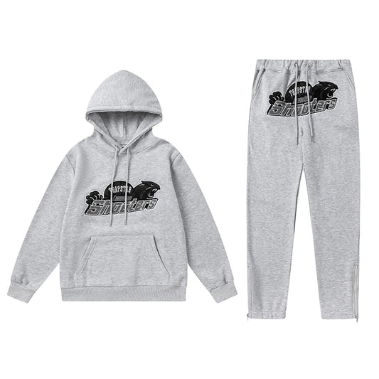 Trapstar Hoodie Tracksuit grey