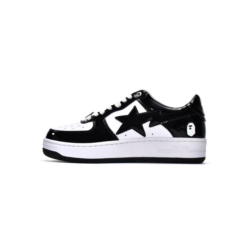 Bape black and white