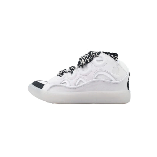 Lanvin Leather Curb Grey White Black