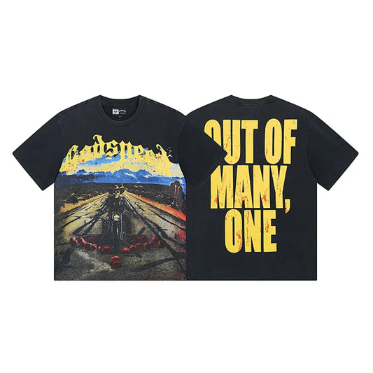 Godspeed Long Lonely Road T-shirt
