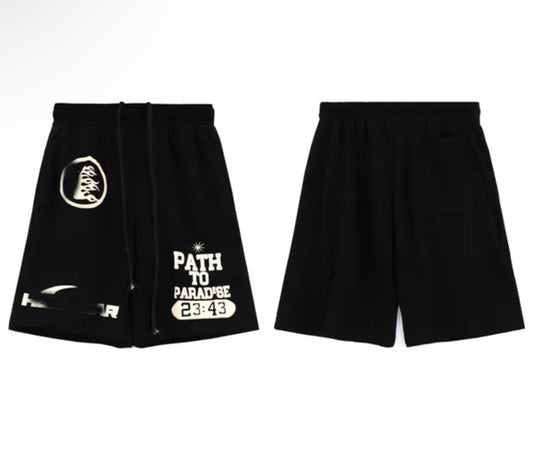 Hellstar Flame Shorts black