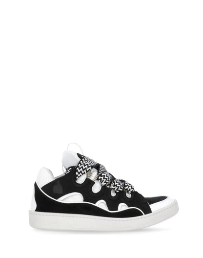 Lanvin Curb Lace-Up Sneakers