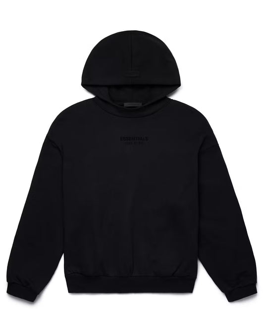 Fear of God Essentials Hoodie Jet black