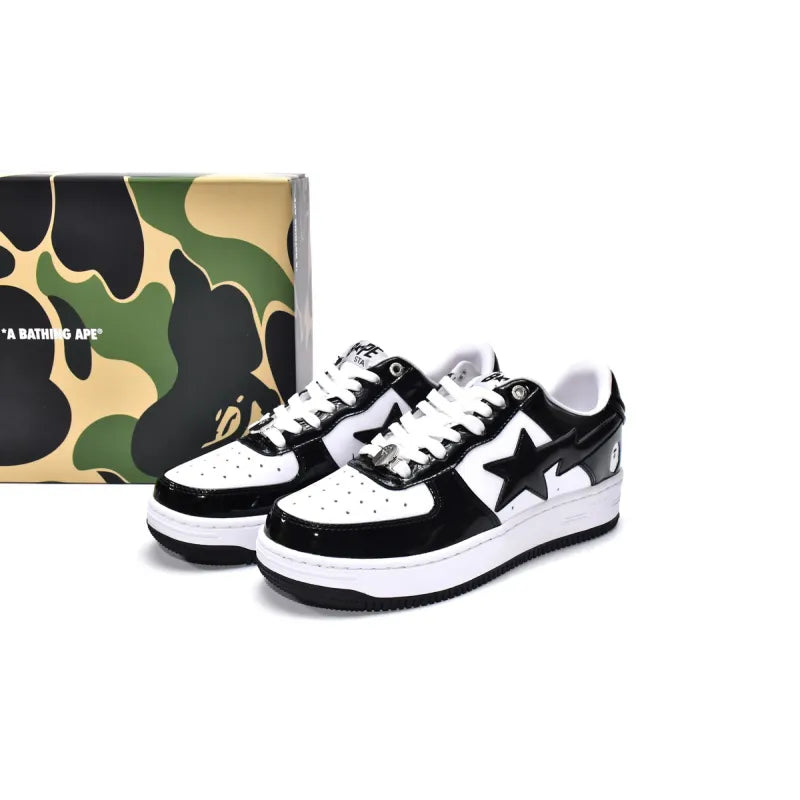 Bape black and white