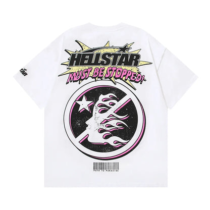 Hellstar Breaking News T-Shirt White