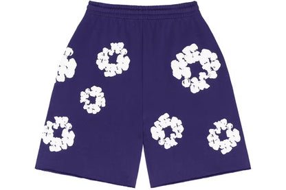 Denim Tears The Cotton Wreath Shorts Purple