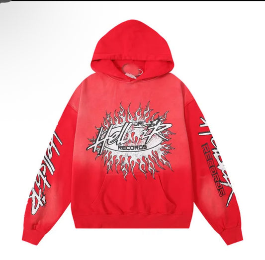 HELLSTAR HOODIE RED