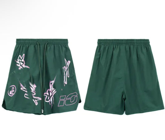 Hellstar Flame Shorts