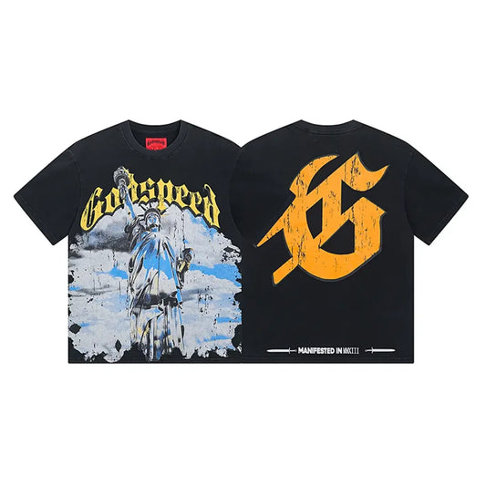 Godspeed Chrome Liberty T-Shirt
