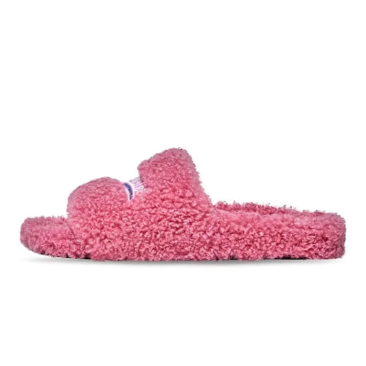 Balenciaga Furry Slide Pink