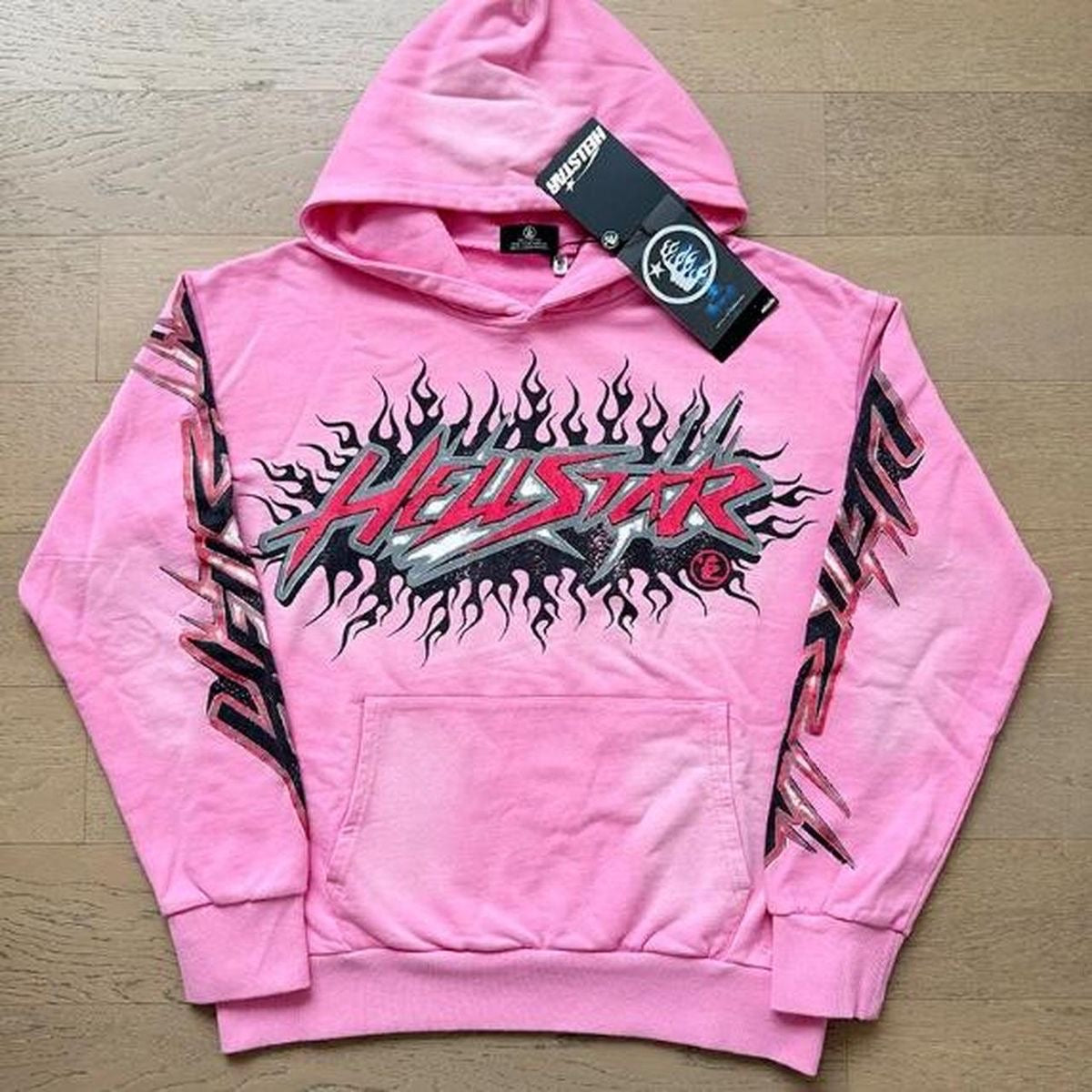 HELLSTAR HOODIE PINK
