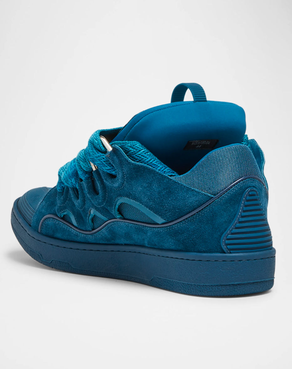 Curb Suede Low-Top Sneakers