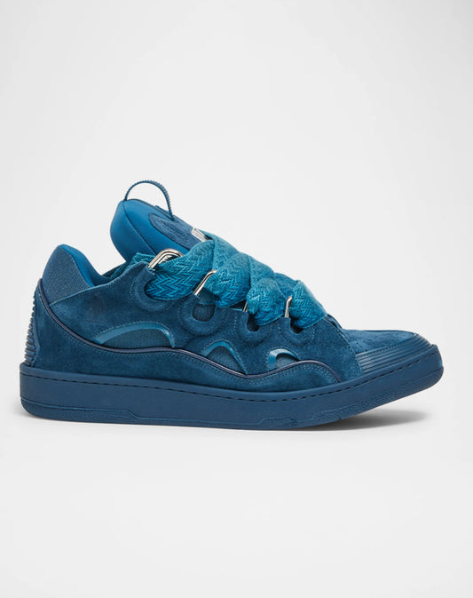 Curb Suede Low-Top Sneakers