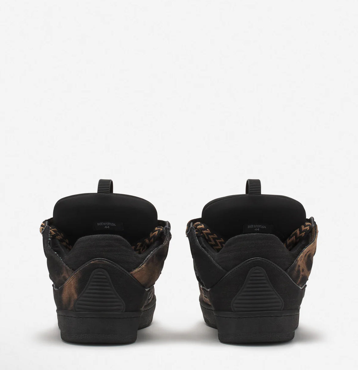 Curb Washed Denim Sneakers