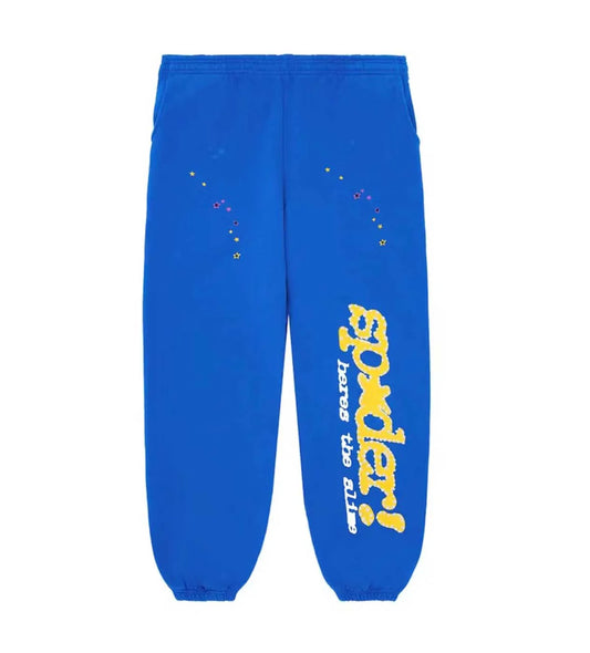 SP5DER SWEATPANTS MARINA BLUE