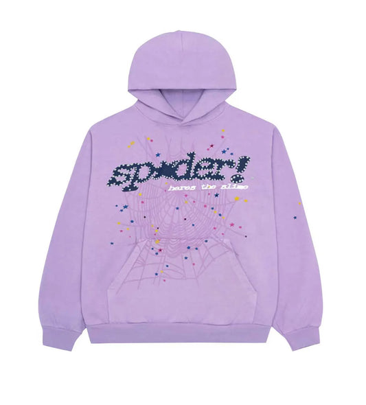 SP5DER ACAI HOODIE PURPLE