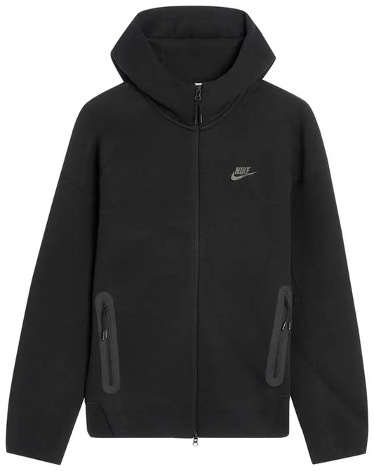 Nike Sportswear Tech Fleece Windrunner Full Zip Hoodie 'Black/Black'